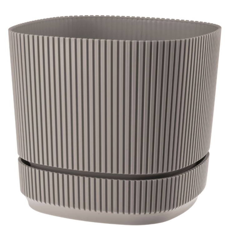 Doniczka PERA 21cm ciemny beż